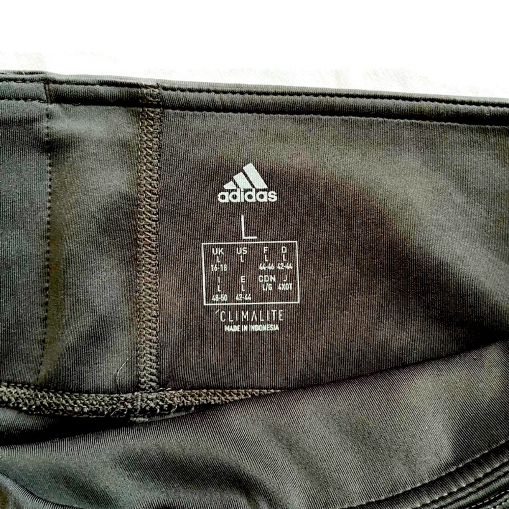 ‼️SOLD Adidas Bundle | Long Sleeve Med | Climalite Leggings Lg | Sm Baseball Hat - Picture 6 of 8